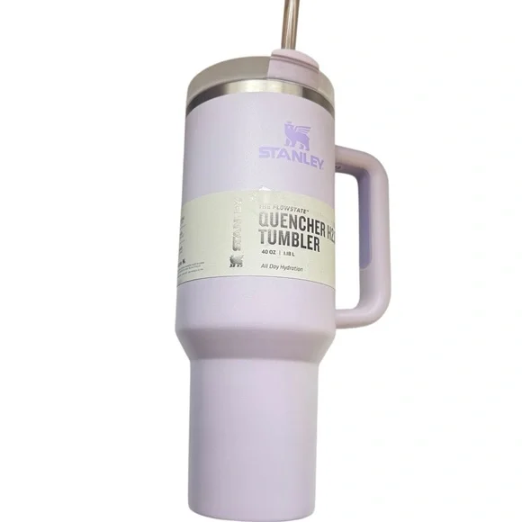 Stanley Quencher H2.0 FlowState Orchid Soft Matte 40 oz. Tumbler Water Cup NEW - Picture 2 of 7